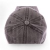 Alilang Washed Denim Baseball Cap with Adjustable Strap and Relaxed Fit - 2 of 4