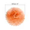 Unique Bargains Decorative Reusable Party Wedding Tissue Pom Poms Flowers 10 Pcs - 2 of 4