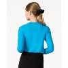 Memoi Girls Heart Graphic Trimmed Pocket Long Sleeve T-Shirt - 2 of 4