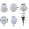 JDICTION 10 Pack Resin Casting Molds & Accessories - 5 Wine Stopper Molds + 5 Tools for Soap, Candle & Epoxy Crafting - 2 of 4