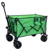 RISOKEYS Foldable Beach Wagon Cart,with 480lbs Capacity & All-Terrain Wheels, Includes Waterproof Picnic Mat for Camping,Picnic,Beach Trips - 4 of 4