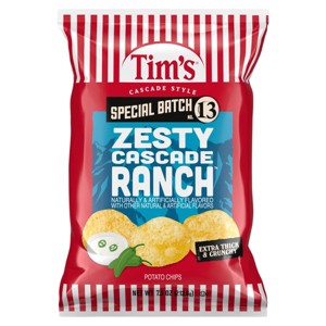 Tim's Zesty Cascade Ranch Potato Chips - 7.5oz - 1 of 4