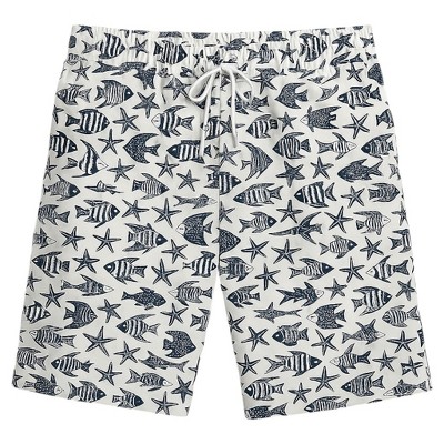 Mens Quick-Dry Swim Shorts Bathing Suits