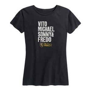 Women's - The Godfather - 50th Anniversary Collection Short Sleeve Graphic T-Shirt - 1 of 4