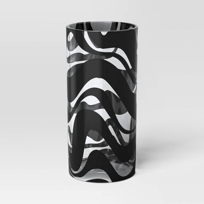 19oz Swirl Acrylic Tumbler Black - Room Essentials™