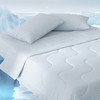 Cozy Bliss Dual-Sided Cooling Blanket, Lightweight Breathable Summer Comforter - 2 of 4