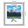Amanti Art Vista Brushed Nickel Narrow Picture Frame - 4 of 4
