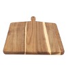 MegaChef 13 Inch Acacia Wood Square Serving Board - 3 of 4