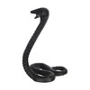 Sagebrook Home 10" Metal Snake Sculpture - Decorative Aluminum Statue for Creative Contemporary - 3 of 4