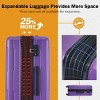 4-Piece Luggage Set,Expandable ABS Hardshell Luggage Sets Spinner 20 In/28 In  With TSA Lock,Travel Duffel Bag And Toiletry Bag-Cuddlewood - 4 of 4