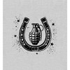 Horseshoe & Hand Grenade Adult Crew Neck Short Sleeve Tee - 2 of 2