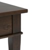 44" Solid Pine Coffee Table with Storage, Handcrafted Design, Ideal for Living Room or Family Room - 3 of 4