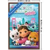 Trends International Gabby's Dollhouse: The Movie (2025) - Key Art Framed Wall Poster Prints - 3 of 4