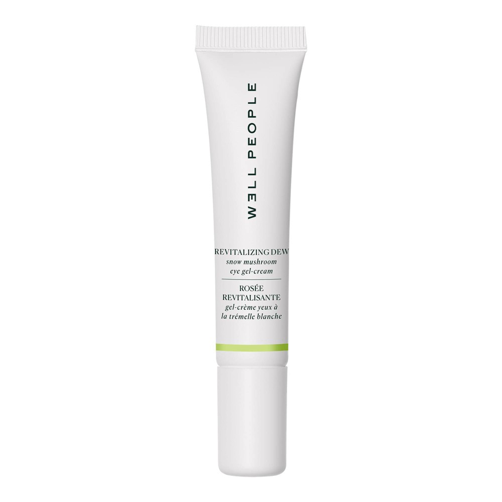 Photos - Cream / Lotion Well People Revitalizing Dew Snow Mushroom Eye Gel-Cream - 0.50 fl oz: Vegan, Gluten-Free, For All Skin Types, Floral Scent