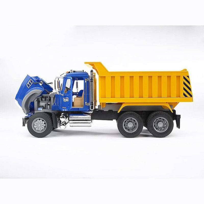 Bruder MACK Granite Dump Truck for Construction and Farm Pretend Play, 5 of 6