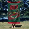 Sweet Home Collection NHL Minnesota Wild 30" x 60" Beach Towel - 2 of 3