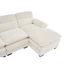 XIYUYEU Sectional Couch 4-seat Couch with Chaise Lounge - 3 of 4