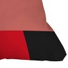 16"x16" Kris Favreau Assembling Square Throw Pillow Black - Deny Designs: Geometric, Indoor, Machine Washable - 3 of 4