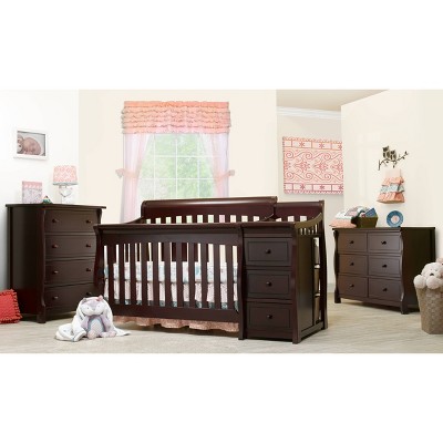 Sorelle Princeton Elite Crib Changer Espresso Target