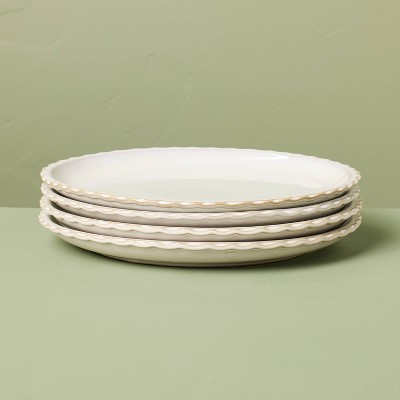 10.5" Pinched Edge Dinner Plate Set