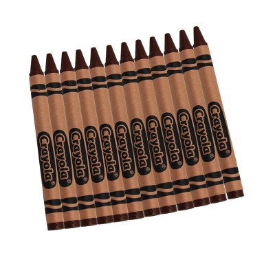 Crayola Bulk Crayons Brown 12/Box 52-0836-007