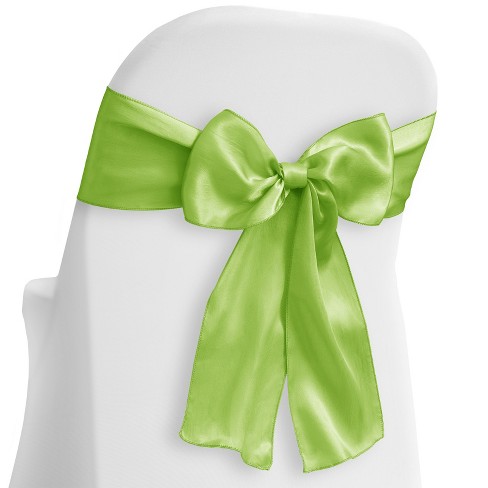 Lime green best sale chair covers