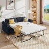 Mjkone Pull Out Sofa Bed,Full Size Sleeper Sofa Couch with Memory Foam Mattress - 3 of 4
