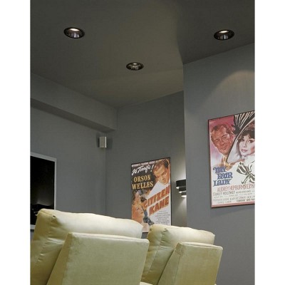 White Chrome Dimmable Direct Wired Electric Wall Sconce