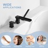 WOWOW Waterfall Single-Handle Deck-Mount Roman Tub Faucet with Hand Shower in - 2 of 4