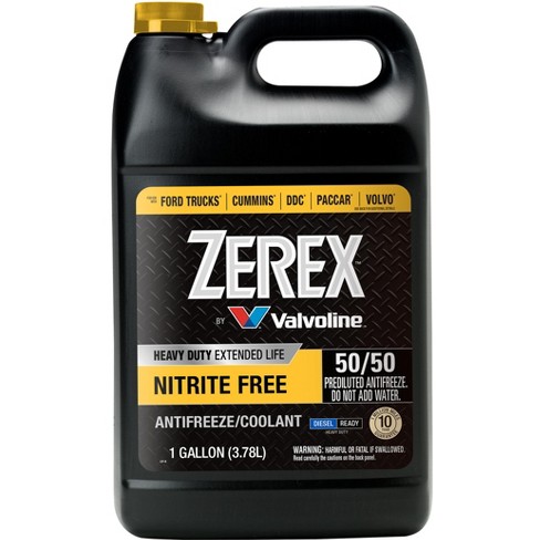 Valvoline Zerex Heavy Duty Nitrite Free Extended Life Yellow 50/50 Prediluted Antifreeze 1 GA - image 1 of 3