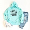 Simply Sage Market Women's Graphic Hoodie Camp Queen Trailer - 2 of 3
