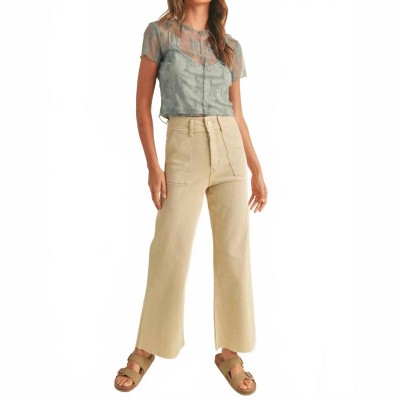 Women's Cotton Stretch Pants - MIOU MUSE