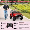 24V Powered Wheels 2-Seater Kids Ride-On Car with Remote Control, Ride On Off-road Car Toy with Adjustable Speeds, Musics, Easy Assembly - 4 of 4