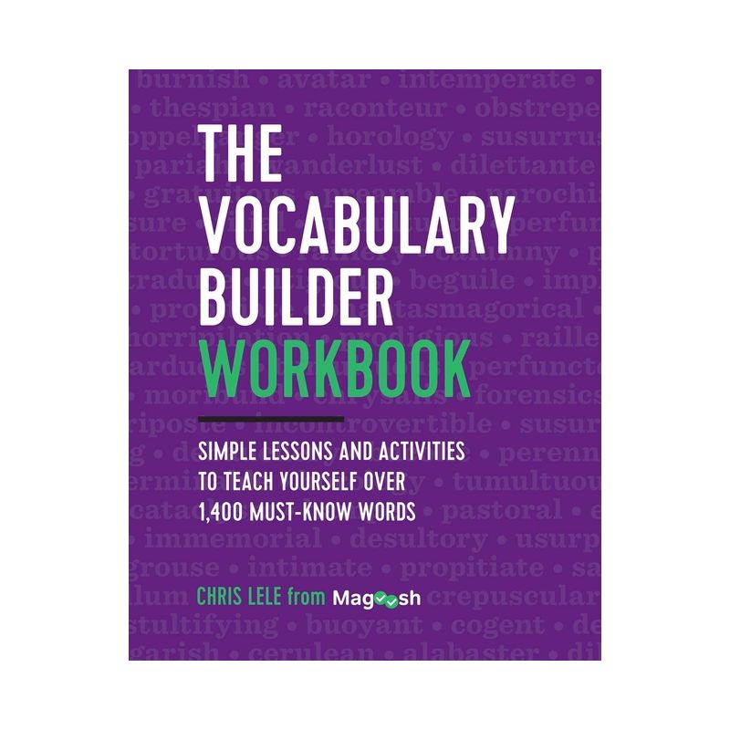 The Vocabulary Builder Workbook - by  Chris Lele & Magoosh (Paperback), 1 of 2