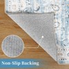 Area Rug 9x12 Large Washable Rugs for Living Room Non Slip Low Pile Aesthetic Carpet Indoor Soft - 4 of 4