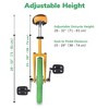 Yescom 16 In Wheel Outdoor Unicycle Adjustable Seat Exercise Bicycle Balance Training for Adults Teenagers Kids, Yellow & Green Multi - 2 of 4