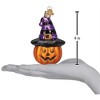 Old World Christmas Glass Blown Ornament for Christmas Tree, Witch Pumpkin - 4 of 4