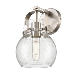 Pilaster II Sphere - 1 Light Wall Sconce In Industrial Style-9.75 Inches Tall and 6.5 Inches Wide - 1 of 1