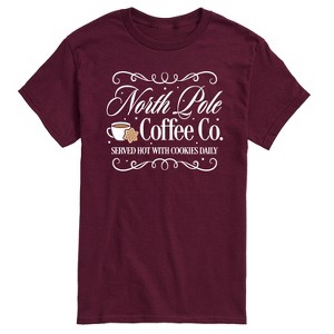 Men's - Instant Message - North Pole Coffee Co Short Sleeve Graphic T-Shirt - 1 of 4