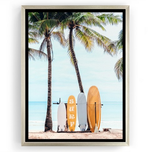 12x16 Canvas Print, Floating Gold Frame - Canvas On Demand®
