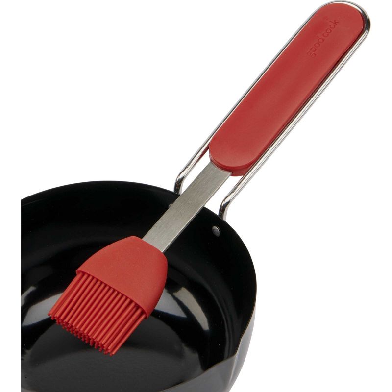 GoodCook 16oz Nonstick Iron BBQ Sauce Pan with Stainless Steel Handle and Basting Brush, 4 of 8