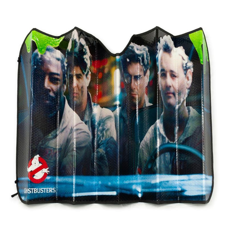 Just Funky Ghostbusters Original Cast Windshield Sunshade Car Shade Panel, 2 of 8