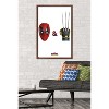 Trends International Marvel Deadpool & Wolverine - Mask and Claws One Sheet Framed Wall Poster Prints - 2 of 4