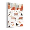 Stupell Industries Autumn City Park Dogs Wall Plaque Art - 3 of 4