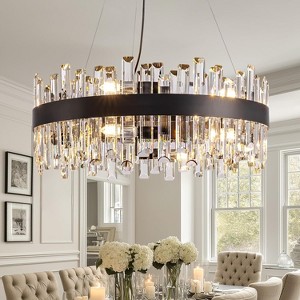 Siljoy Modern Crystal Chandelier for Dining Room - 1 of 4