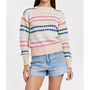 Women's Jewel Stripe Sweater - Another Love - 1 of 4