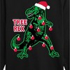 Boys' - Instant Message - Christmas Tree Rex Long Sleeve Graphic T-Shirt - 2 of 4
