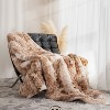 KTMBDW Faux Fur Throw Blanket for Couch, Fuzzy Soft Plush Thick Bubble Blanket for Sofa Bedroom Living Room, 50 * 60 Inches, Tie-dye - 2 of 4