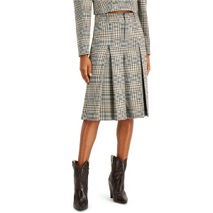 I.N.C International Concepts Womens Plaid Gaucho Pants - 1 of 1