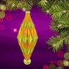 Cody Foster 7.0 Inch Midcentury Diamonds Large Christmas Tree Ornament , Christmas Decor Midcentury Modern (1PC) - 2 of 4